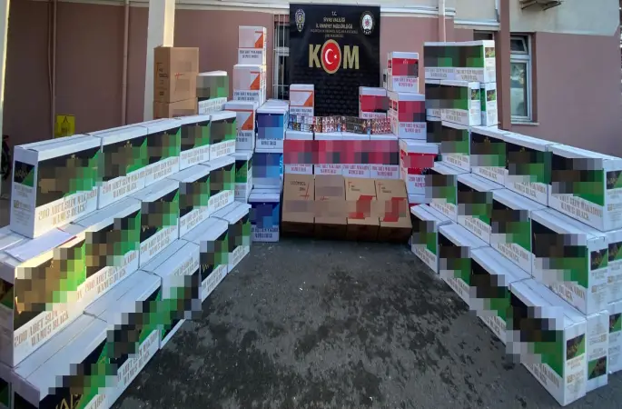 TÜTÜN MAMULLERİ VE MAKARON KAÇAKÇILIĞI OPERASYONU