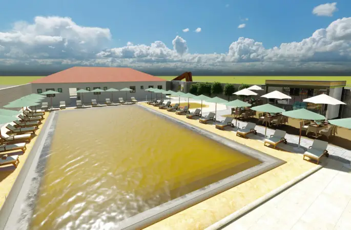 SICAK ÇERMİK’TE KADIN VE ERKEK HAVUZLAR İÇİN İLK BETON ATILDI