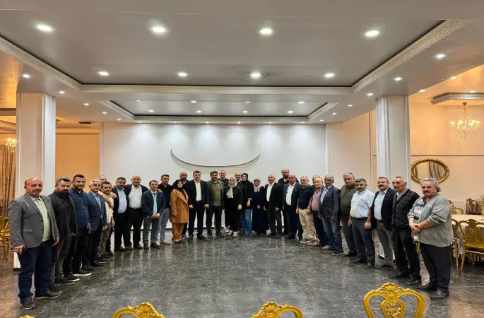 Ak Parti Sivas Milletvekili Hakan Aksu Önceki Dönem Merkez İlçe Başkanı Burak Kuruçay ile bir araya geldi