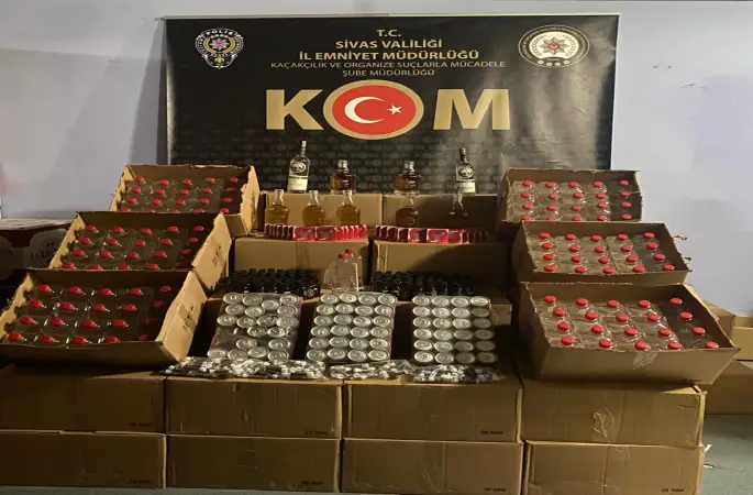 KAÇAK/SAHTE ALKOLLÜ İÇKİ KAÇAKÇILIĞI OPERASYONU