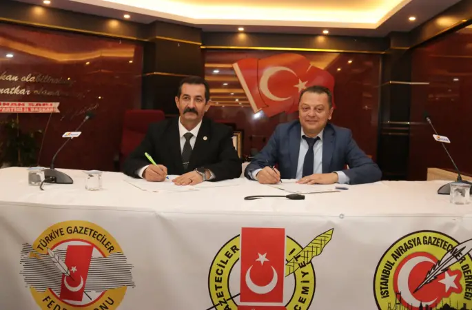 Sivas Gazeteciler Cemiyeti ile İstanbul Avrasya Gazeteciler Cemiyeti arasında imzalanan Kardeşlik Protokolü