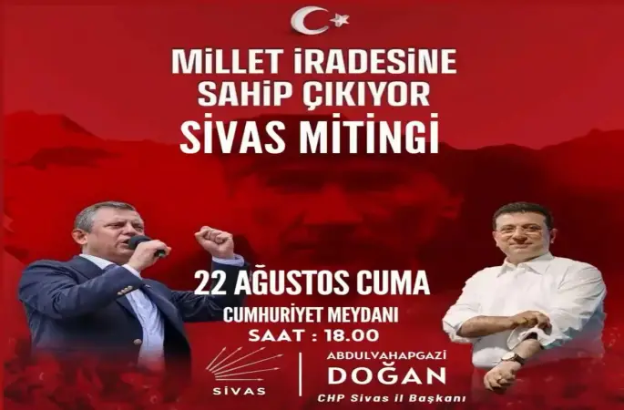 Cumhuriyet Halk Partisi (CHP), Demokrasi İçin Omuz Omuza! mitinglerine devam ediyor