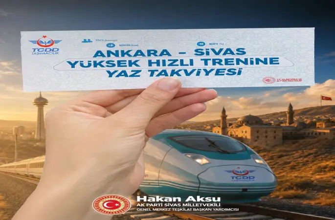 Ankara Sivas Hızlı Tren Ek Seferler yapılıyor