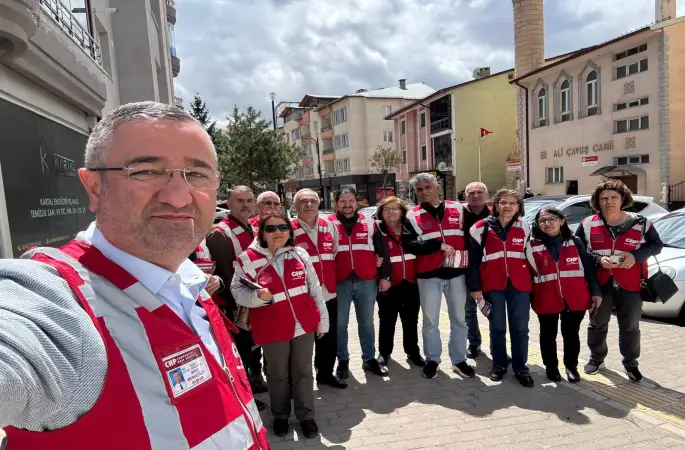CHP heyeti Sivas’ta saha çalışması yaptı