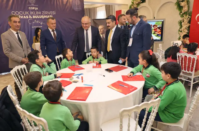 COP31 Çocuk İklim Zirvesi Sivas İl Buluşması Gerçekleştirildi.
