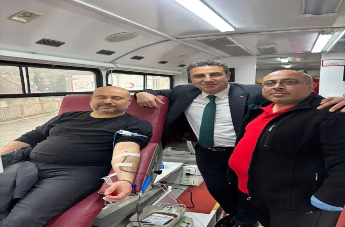 ESNAFLARIMIZDAN KAN BAĞIŞINA DESTEK