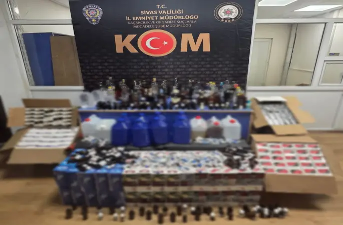 KAÇAK ALKOL OPERASYONU