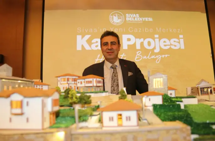 KALE PROJESI SİVASA VE ESNAFA KATKI SAĞLAYACAKTİR