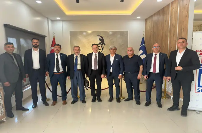 Mali Müşavirleri Odası Başkanı Metin Boyraz'ı ziyaret edildi