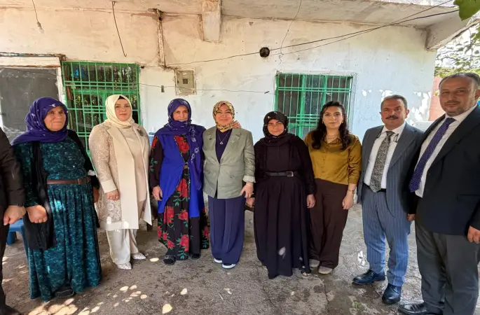 MİLLETVEKİLİ RUKİYE TOY, TÜRKİYE YÜZYILI BULUŞMALARI KAPSAMINDA ŞANLIURFA’NIN HİLVAN İLÇESİNDE