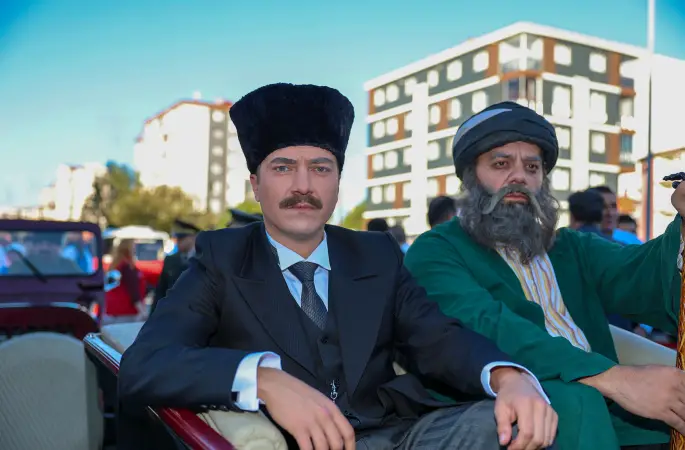 Mustafa Kemal Atatürk'ün Sivas'a Gelişi Temsili Olarak Canlandırıldı