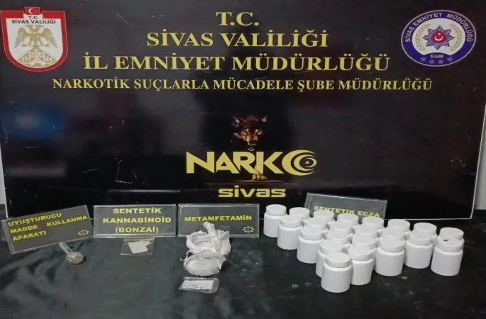 NARKOTİK SUÇLARLA MÜCADELE ŞUBE MÜDÜRLÜĞÜNCE YAPILAN OPERASYON