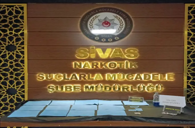 NARKOTİK SUÇLARLA MÜCADELE ŞUBE MÜDÜRLÜĞÜNCE YAPILAN OPERASYON