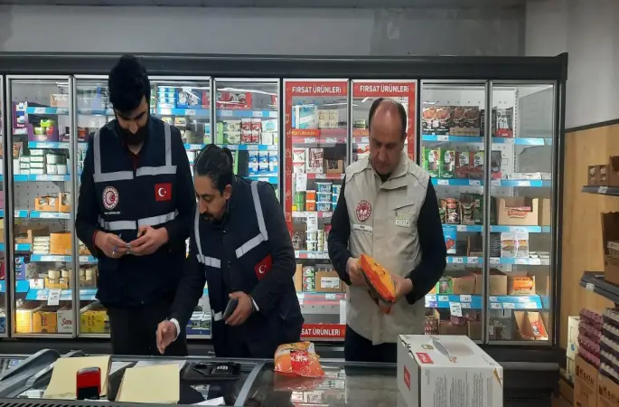 RAMAZAN AYININ YAKLAŞMASIYLA  BİRLİKTE GIDA DENETİMLERİNE HIZ VERİLDİ