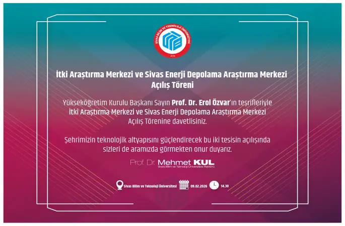 SBTÜ'DEN BİLİM, TEKNOLOJİ VE SAVUNMA ODAKLI İKİ BÜYÜK ORGANİZASYON