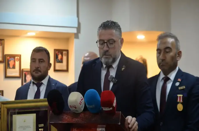 Şehit Ailleri ve Gazileri Mevcut Dernek Başkanı Fatih Deveciden Öncekş Dönem Dernek Başkanı Mustafa Hızala cevap geldi