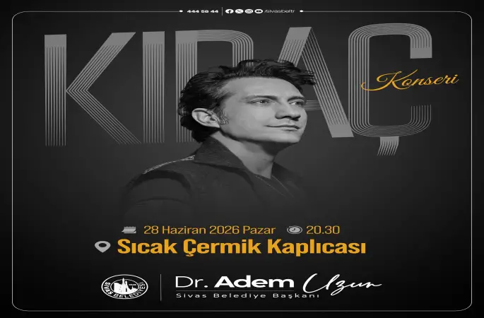 Sıcak Çermik’te yeni sezon, dev bir konserle başlıyor.