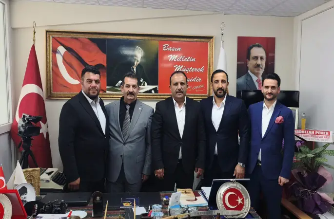 Sivas Ticaret Borsası’ndan Hakan Sezerer’e Hayırlı Olsun Ziyareti