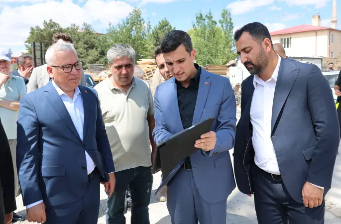 Sivas Valisi Yılmaz Şimşek Yıldızeli'nde İncelemelerde Bulundu
