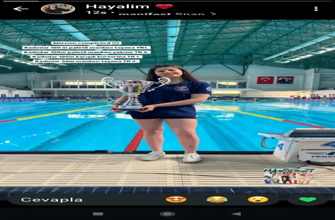 SİVASLI SPORCU HAYAL TOPTAŞ’TAN TÜRKİYE ŞAMPİYONASINDA BÜYÜK BAŞARI