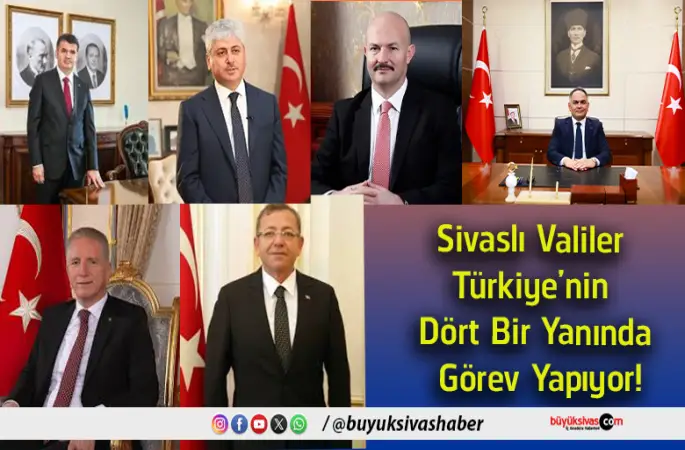 Sivaslı Valiler Türkiye’nin Dört Bir Yanında Görev Yapıyor
