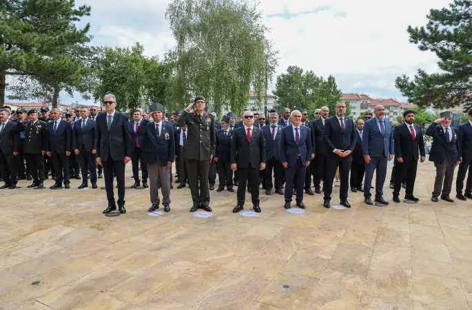 Sivas'ta 19 Eylül Gaziler Günü Törenlerle Kutlandı