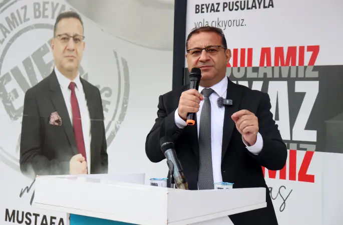 STSO Başkan Adayı Mustafa Eken seçim ofisini açtı