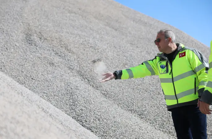 TECER TAŞ KIRMA VE ELEME TESİSİ’NDE YENİ SEZON BAŞLADI