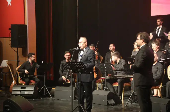 Türk Müziği Korosu Konseri düzenlendi