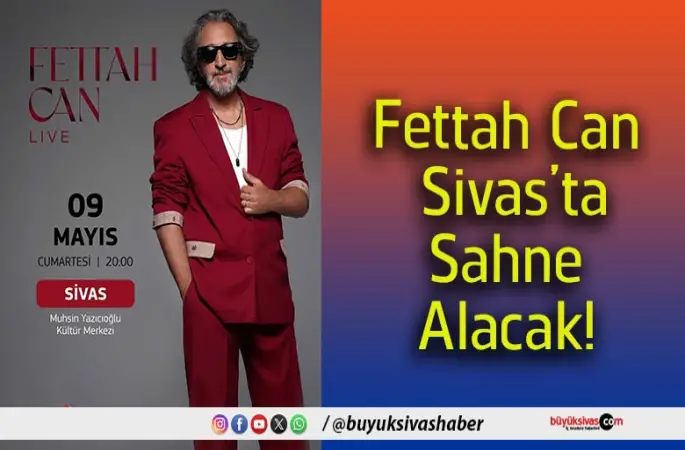 Türk Pop Müzik Sanatçısı Fetttahcan Konser verecek