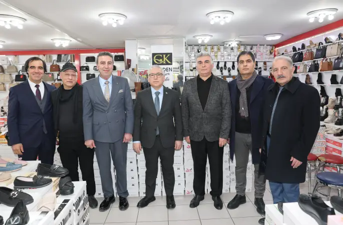 VALİ ŞİMŞEK ESNAFLARLA BULUŞTU