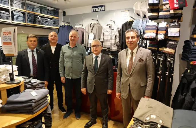 VALİ ŞİMŞEK SÜLEYMAN ÇANKA ÇARŞISI ESNAFIYLA BULUŞTU