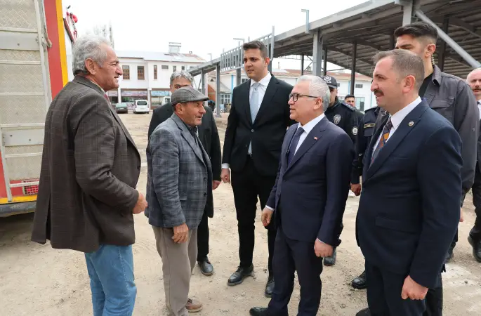 Vali Yılmaz Şimşek, İmranlı İlçesini Ziyaret Etti