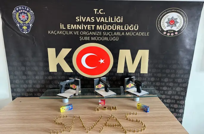 YASADIŞI SİLAH VE MÜMİMMAT TİCARETİNİN ÖNLENMESİNE YÖNELİK YAPILAN OPERASYON