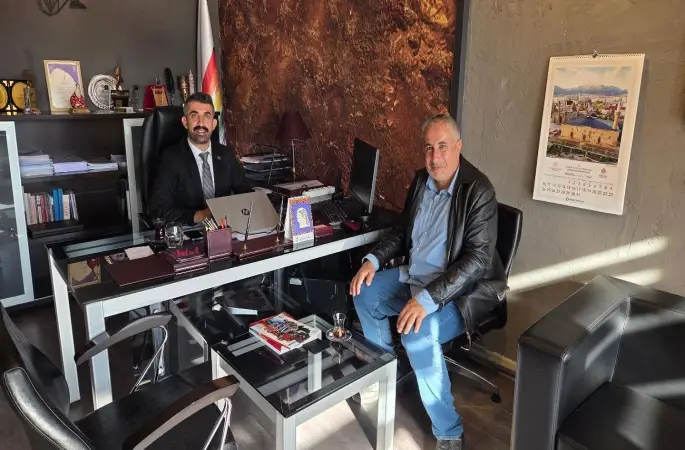 Yüzüncü Yıl Gazetecileri Derneğinden Sivas Dt Müdürü Doğancan Yurdagile ziyaret