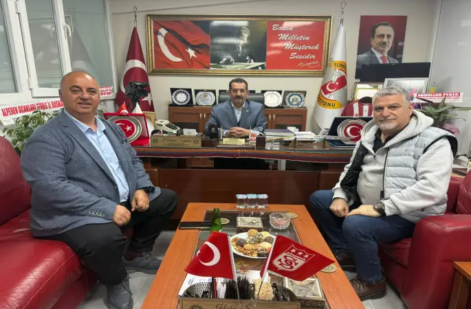 Yüzüncü Yıl Gazeteciler Derneğinden Sivas Gazeteciler Cemiyetine Ziyaret