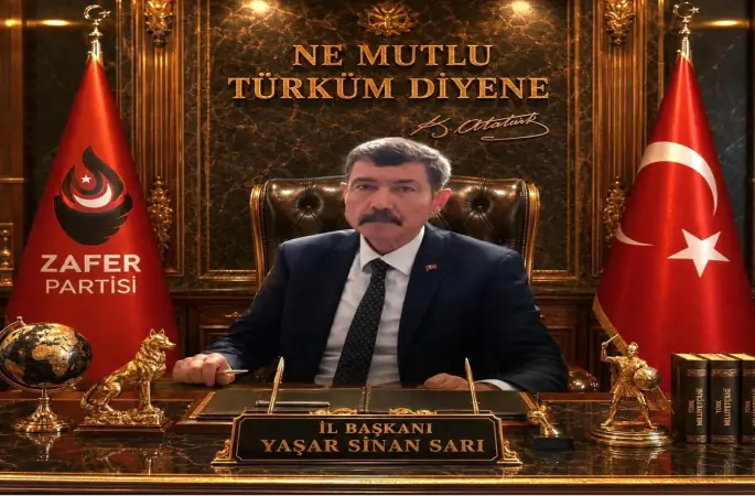 Zafer Partisi İl Başkanı Yaşar Sinan Sarı"Alan Yeterlilik Testi sonuçları, Türkiye’deki eğitim sisteminin geldiği vahim noktayı bir kez daha ortaya koymuştur"